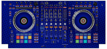 Pioneer DJ DDJ SZ Skin Gradienter Blue